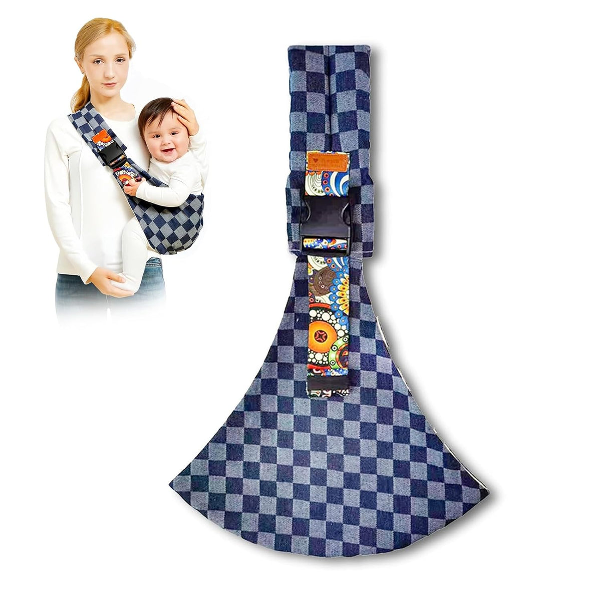 Baby Sling Carrier 2026 Baby Carrier Newborn to Toddler Sling Lightweight Baby Carrier Sling with Adjustable Straps Toddler Carrier Wrap for 10-30 Lbs (Brown Leopard)