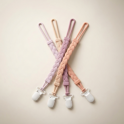 Pacifier Clips, 4-Pack